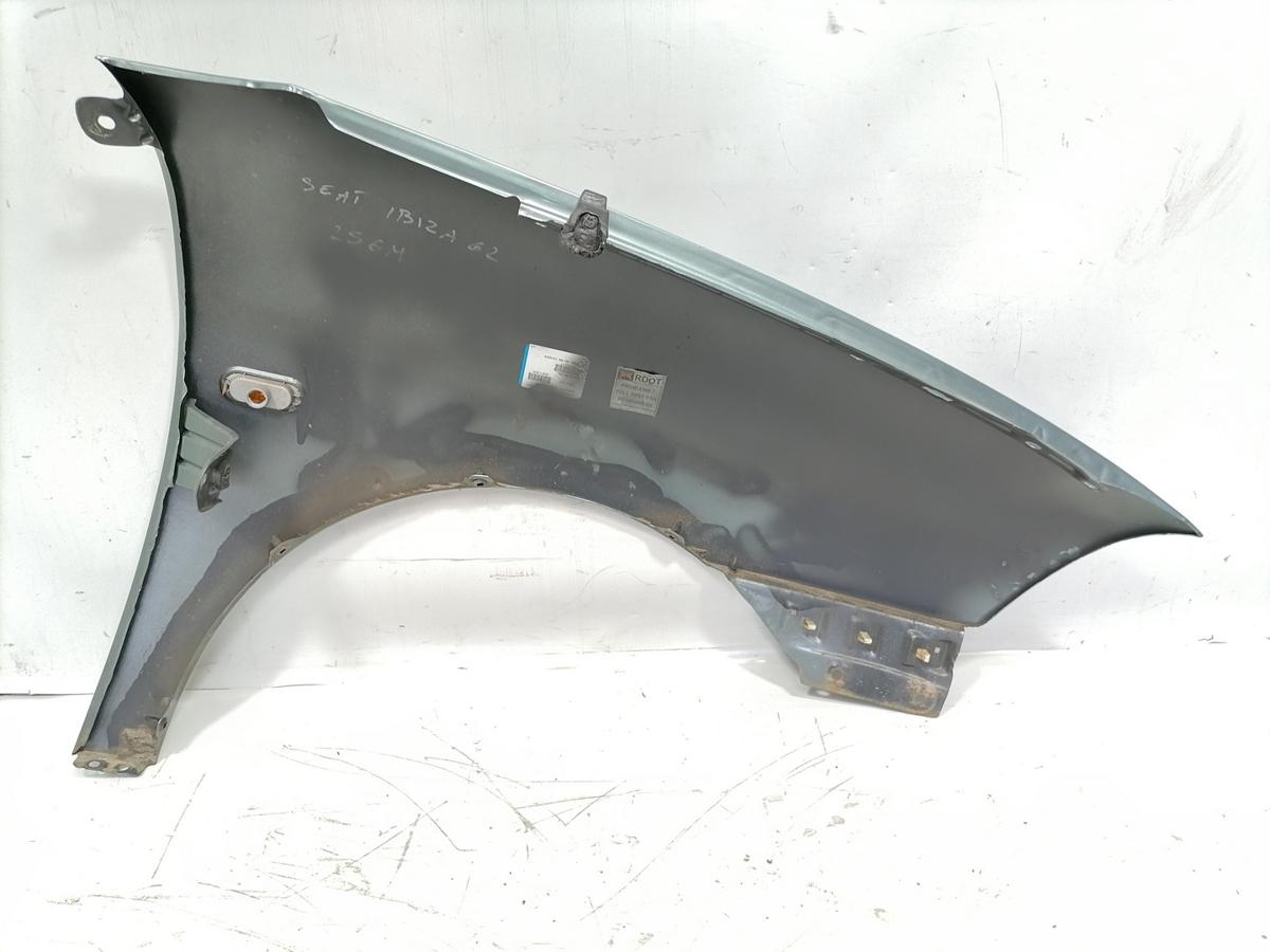 Seat Ibiza 6L original Kotfl&uuml;gel vorn links LS6M Verde Aqua Bj.2006